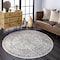 Nuloom Tanith Vintage Medallion Area Rug 5ft OWMN09A-R505 - alternate 1